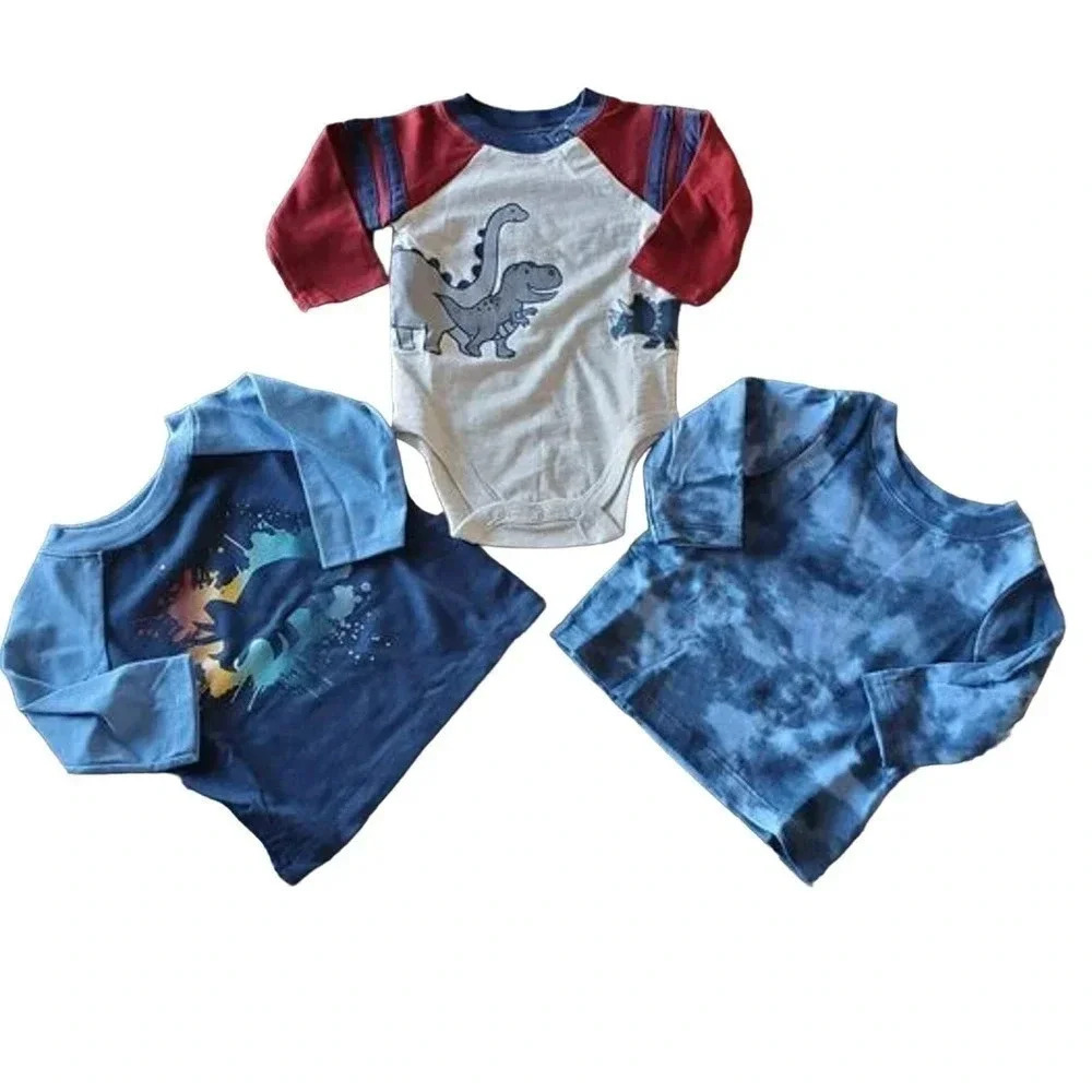 0/3m Boys 3piece Set 7, Boys Clothing, Baby Boys Tops